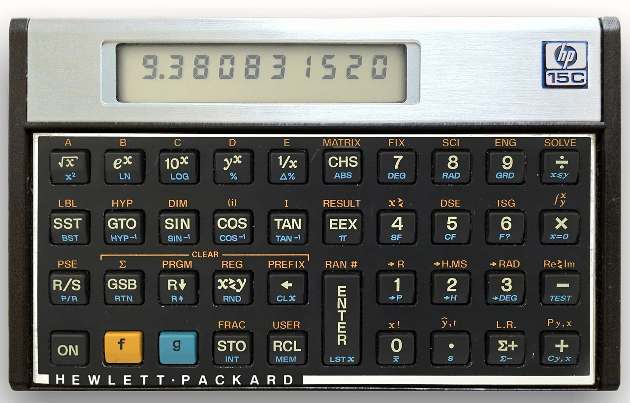 Hp hp-15c, archival photo