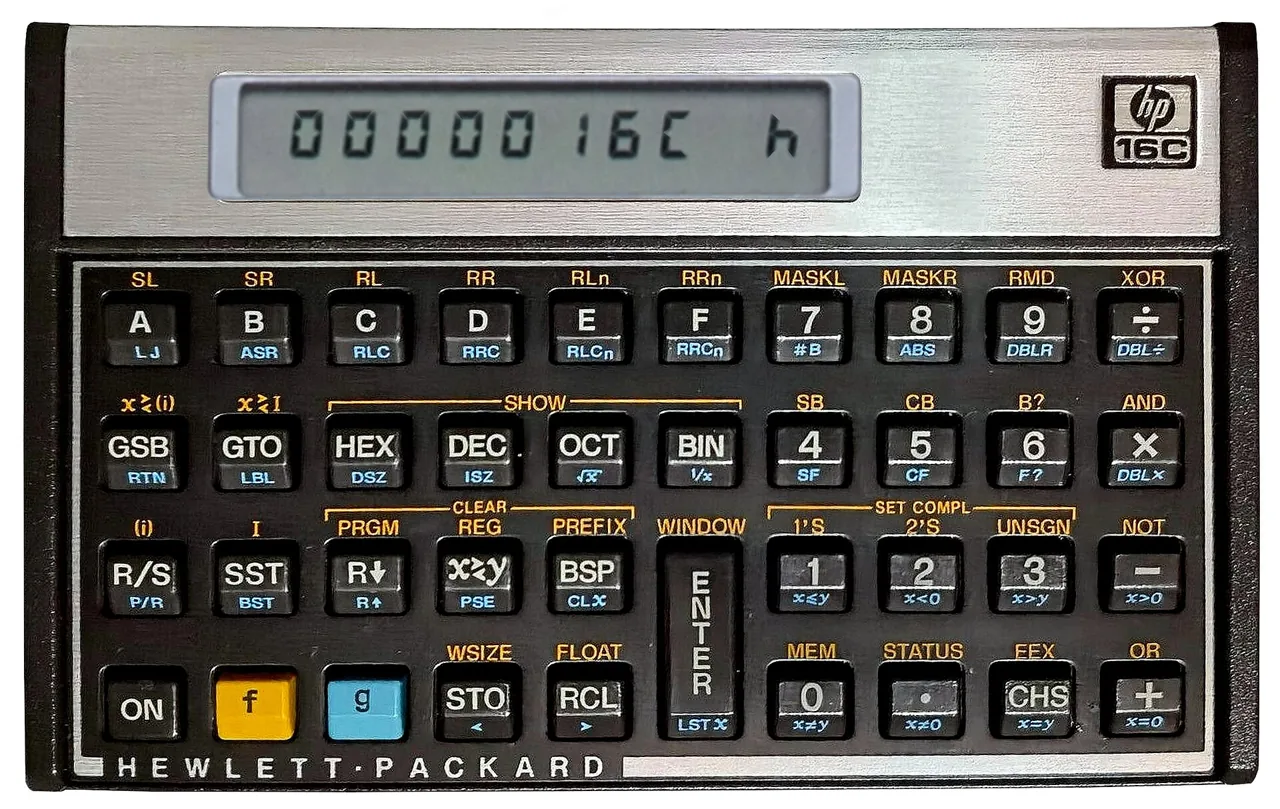 Hp hp-16c, archival photo