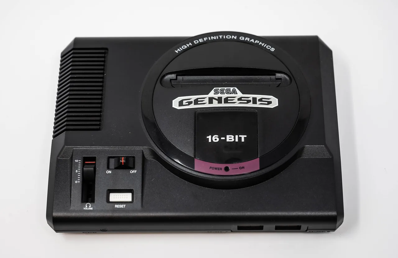 Sega genesis archival photo