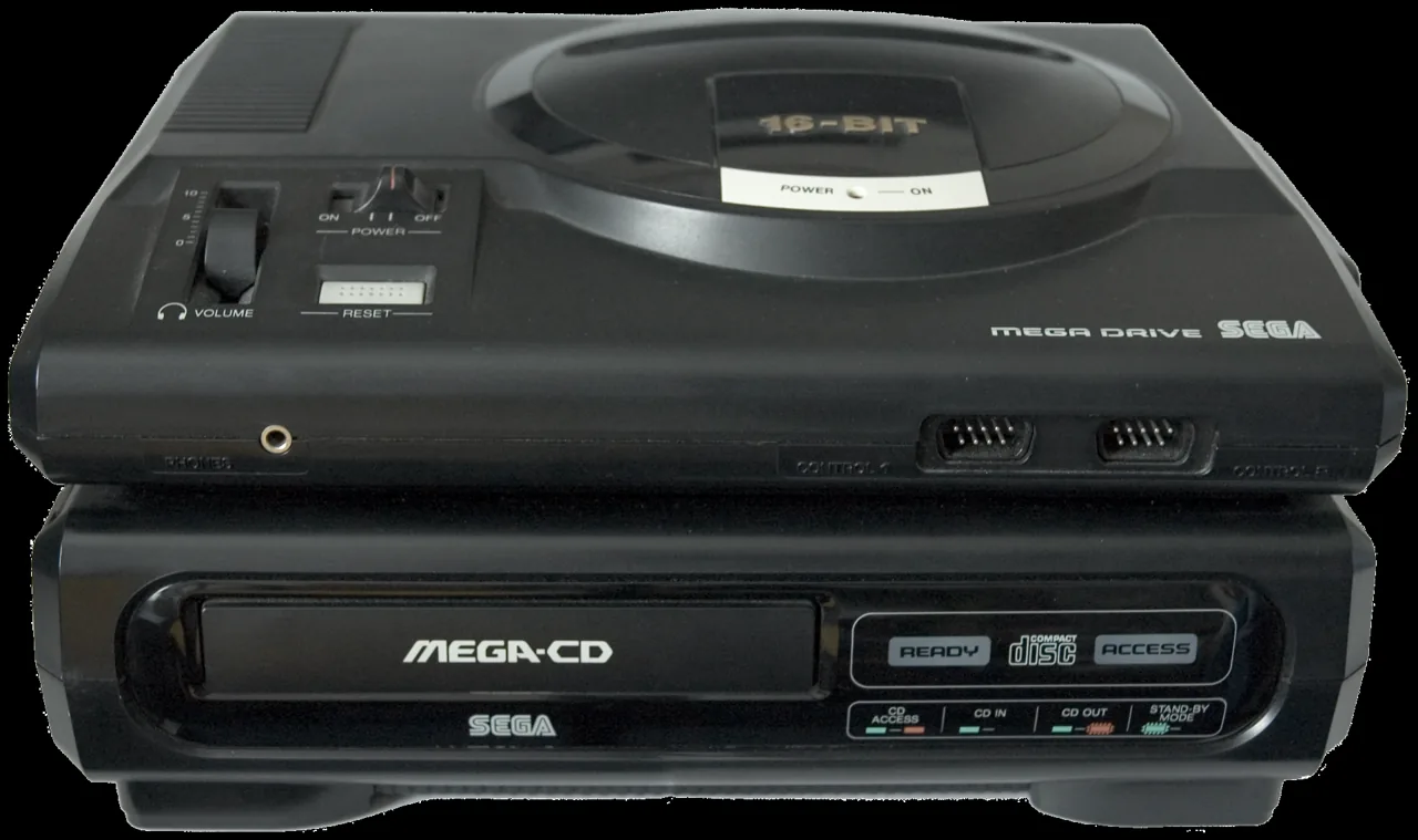 Sega sega-mega-cd archival photo
