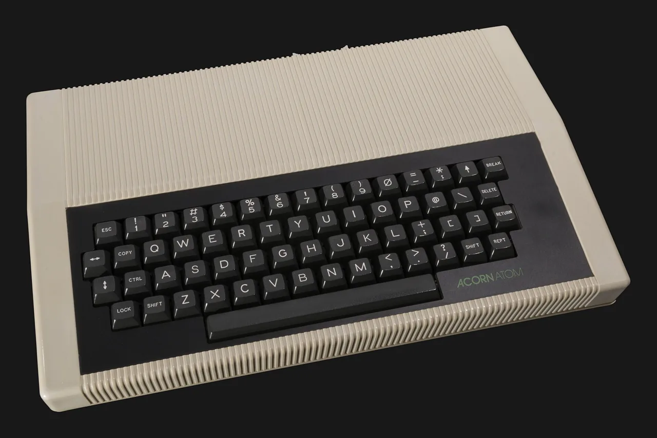 Acorn atom, archival photo