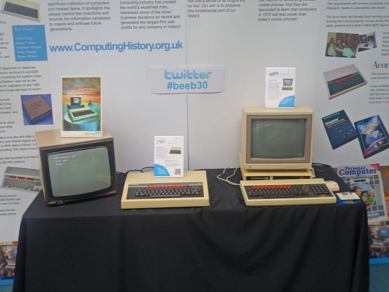 Acorn bbc-micro archival photo