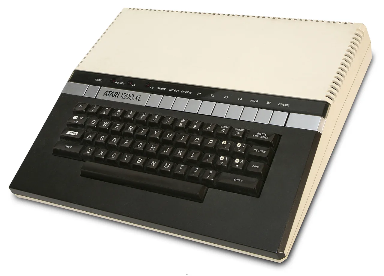 Atari 1200xl, archival photo