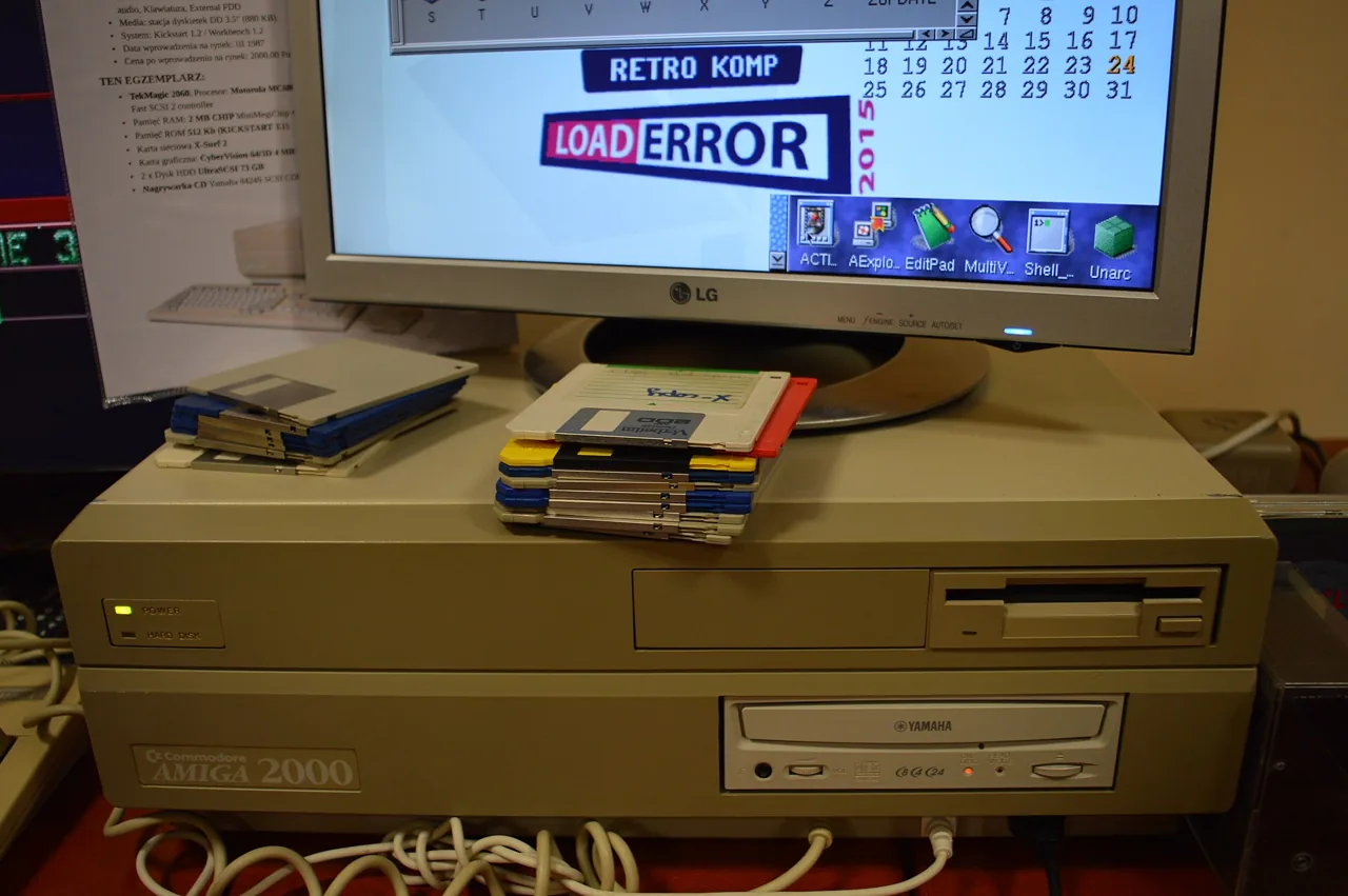 Commodore amiga-2000, archival photo