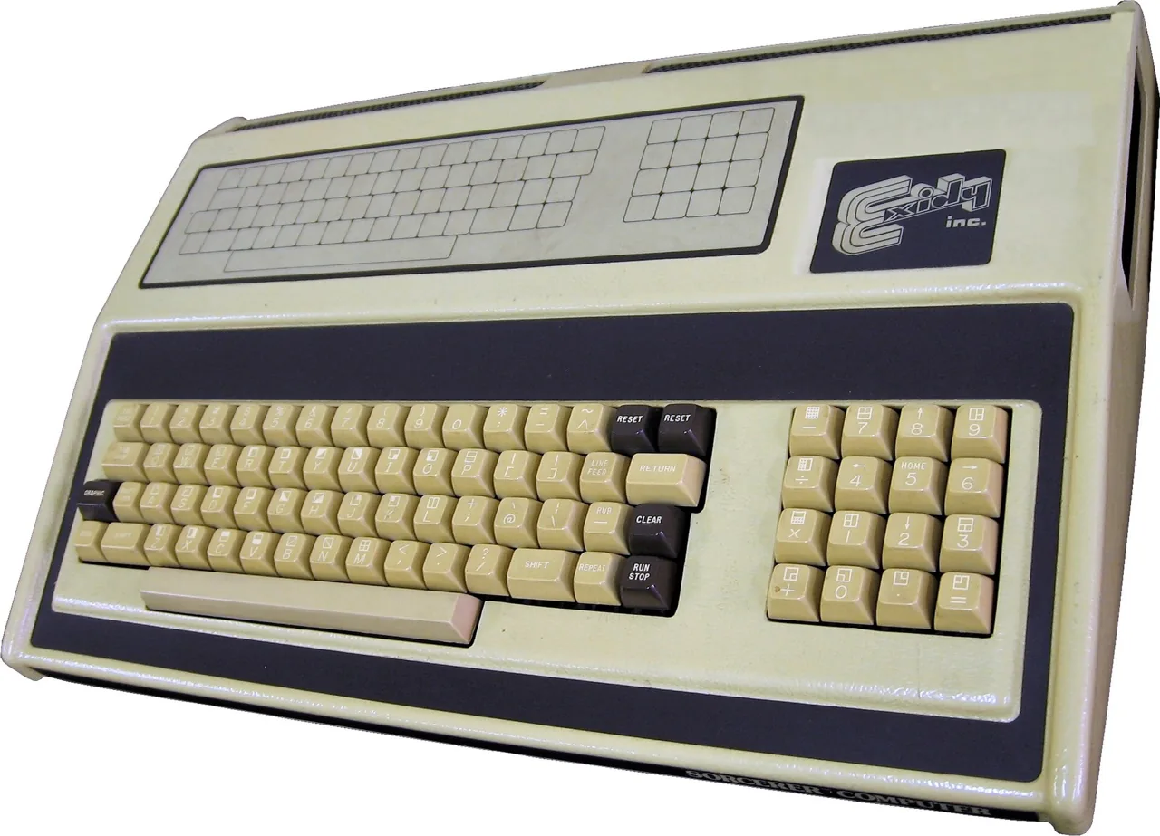 Exidy exidy-sorcerer, archival photo