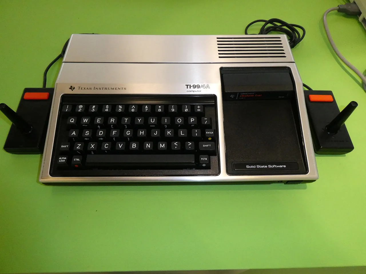 Texas Instruments ti-99-4a, archival photo