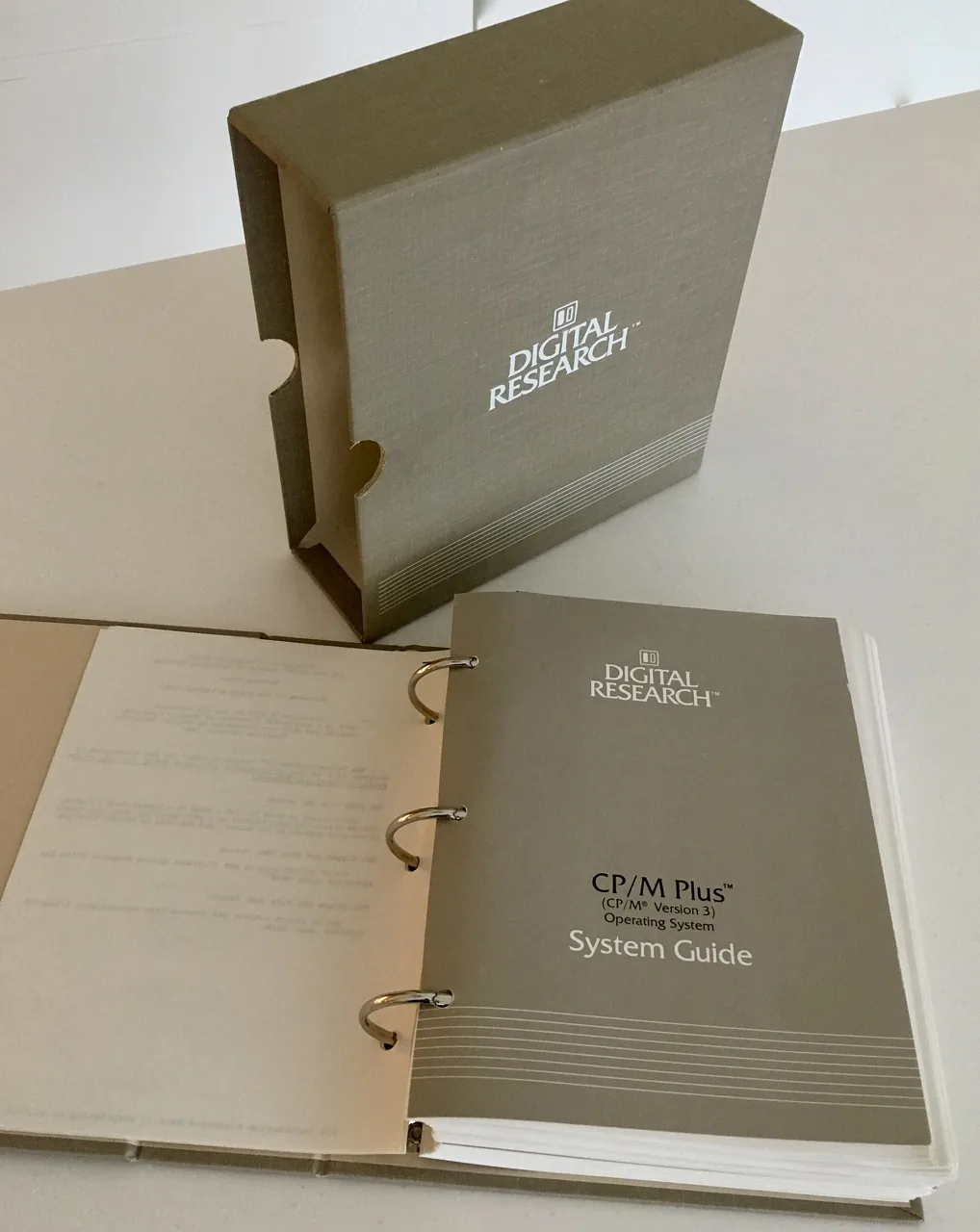 Digital Research cp-m-86, archival photo