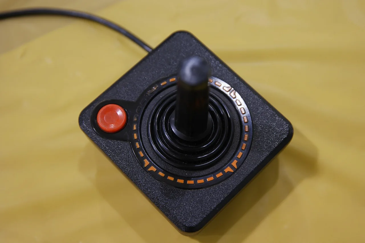 Atari atari-cx40-joystick, archival photo
