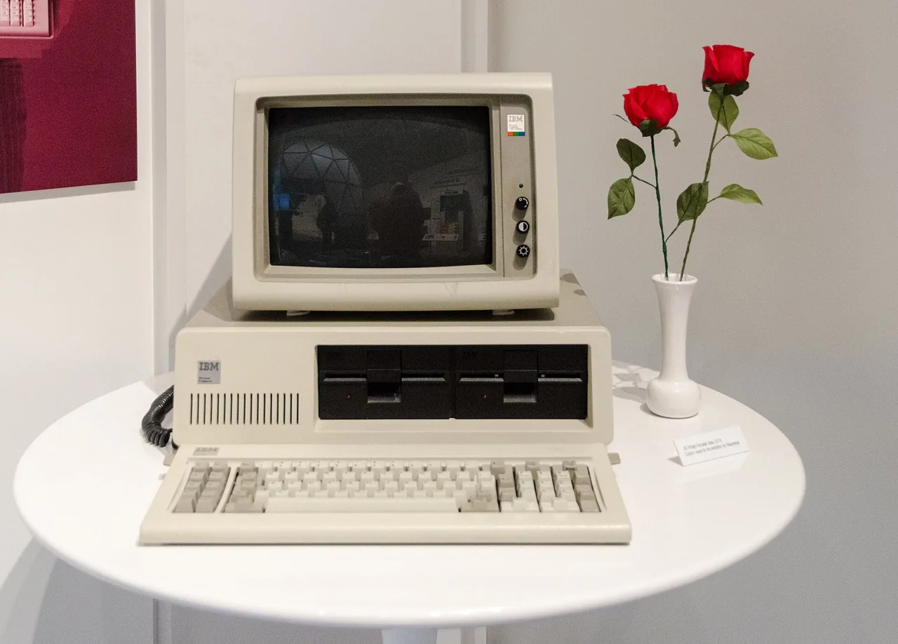 Ibm pc-5150, archival photo