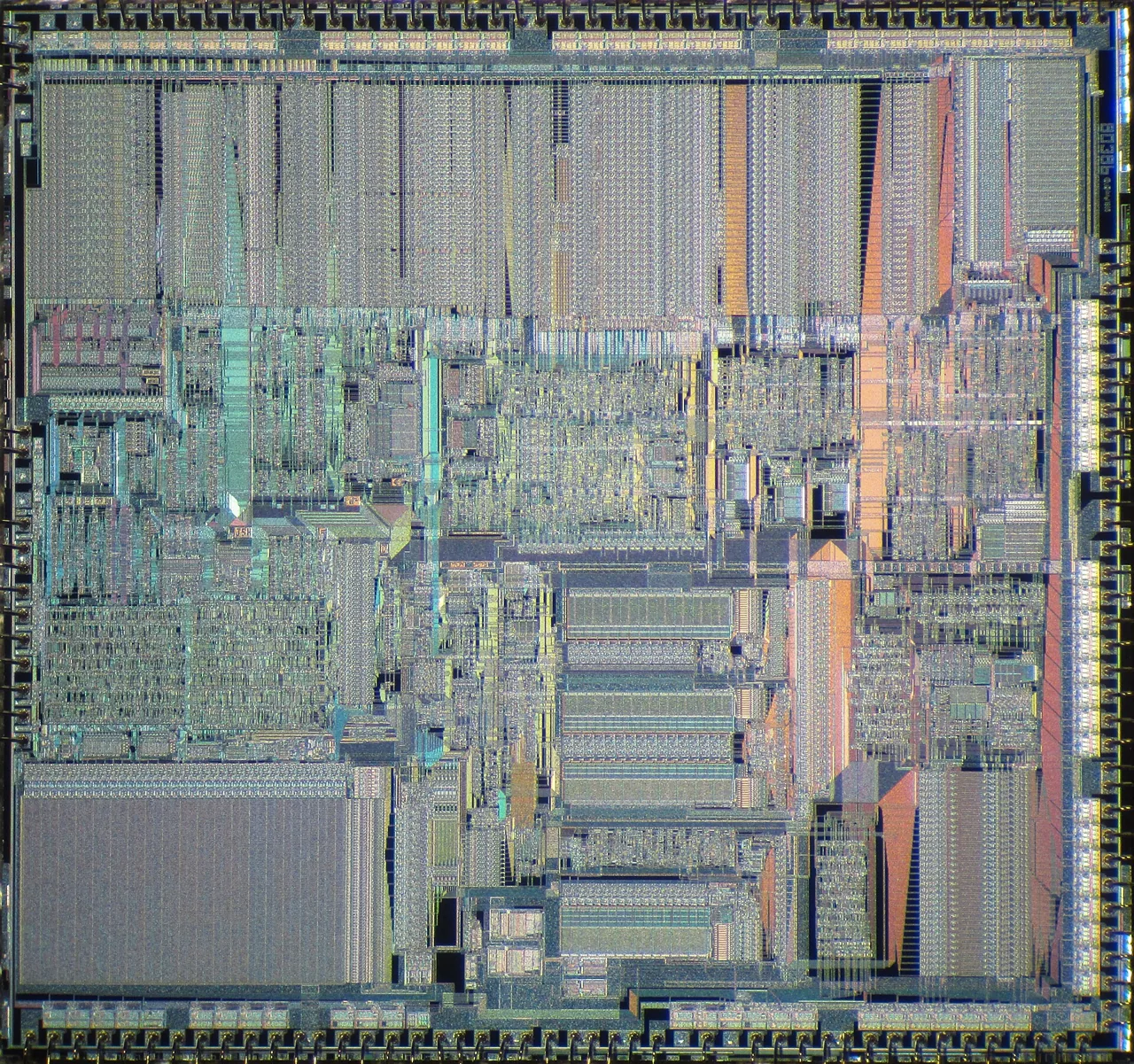 Intel 80386, archival photo