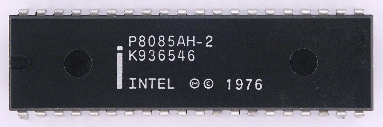 Intel 8085, archival photo