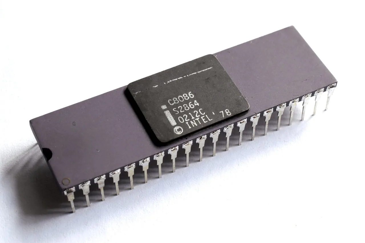 Intel 8086, archival photo