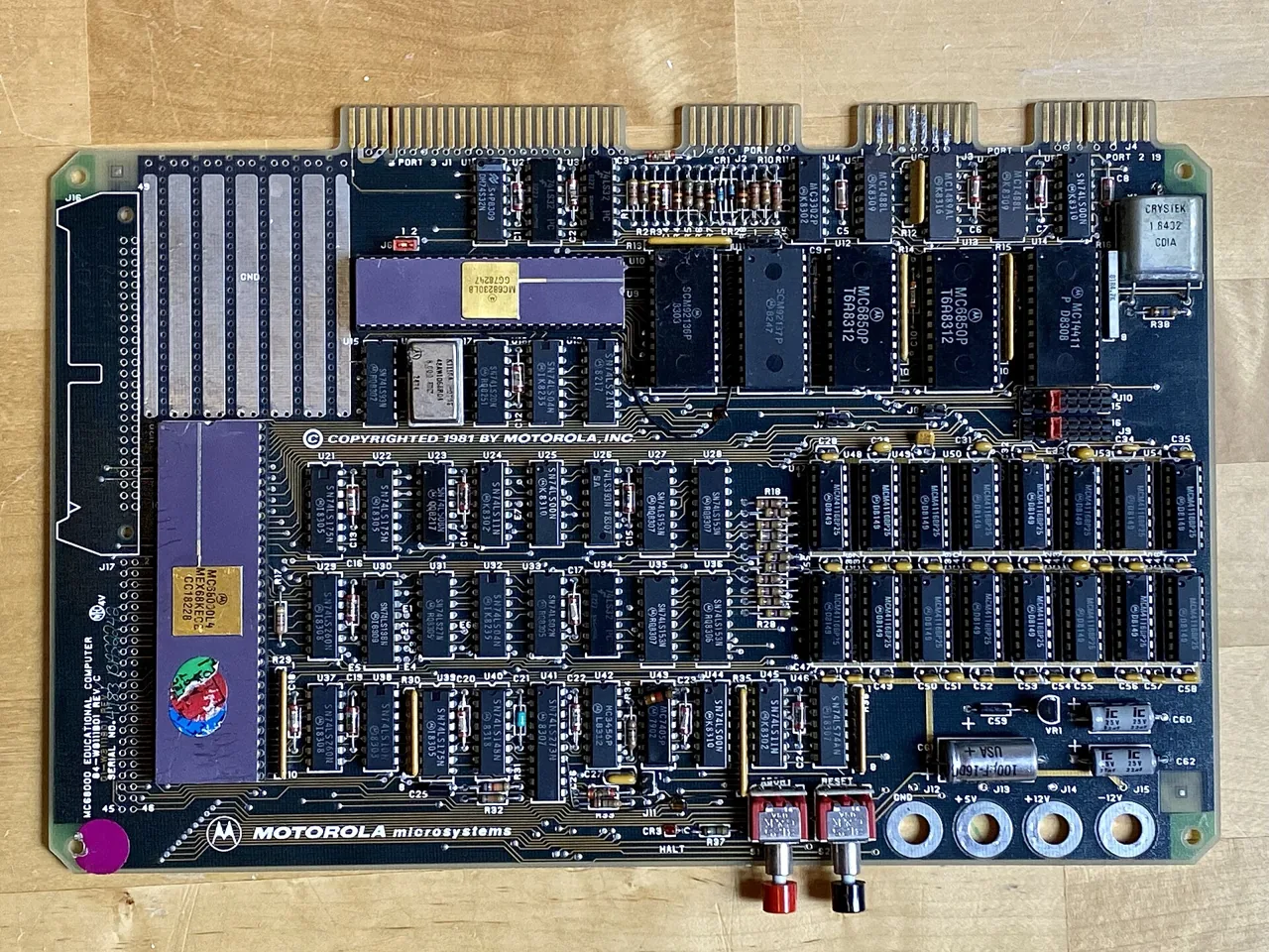 Motorola 68000, archival photo